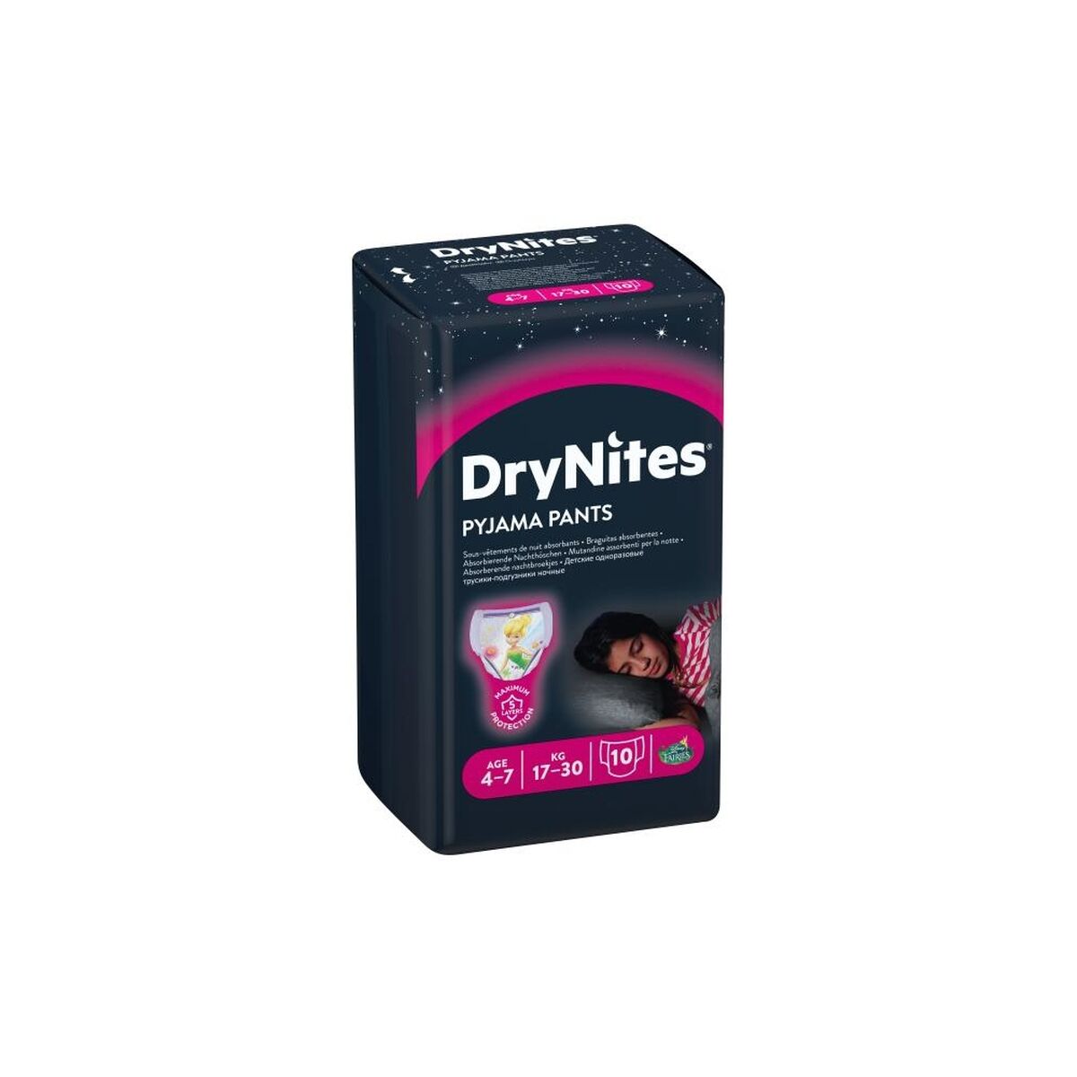 Disposable nappies DryNites Pyjama Pants (10 uds)