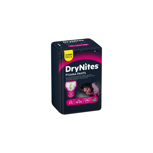 Pack of Girls Knickers DryNites (16 uds)