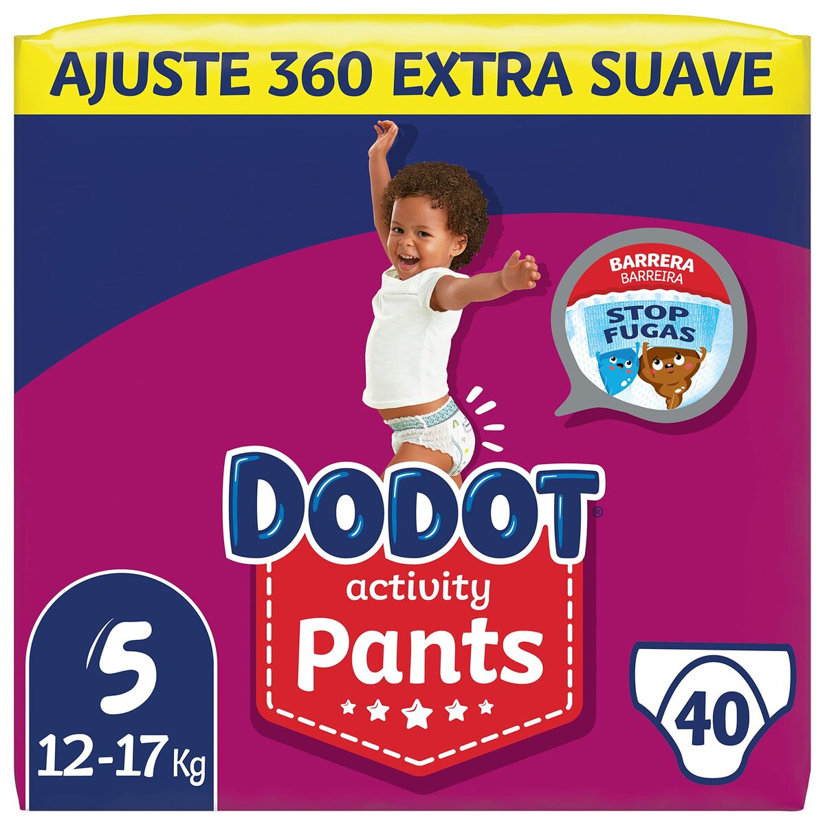 Windeln Dodot Pants Aktivität 12-17 kg 5