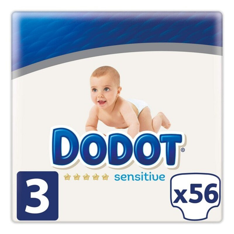 Wegwerfwindeln Sensitive Dodot Dodot Sensitive (56 uds)