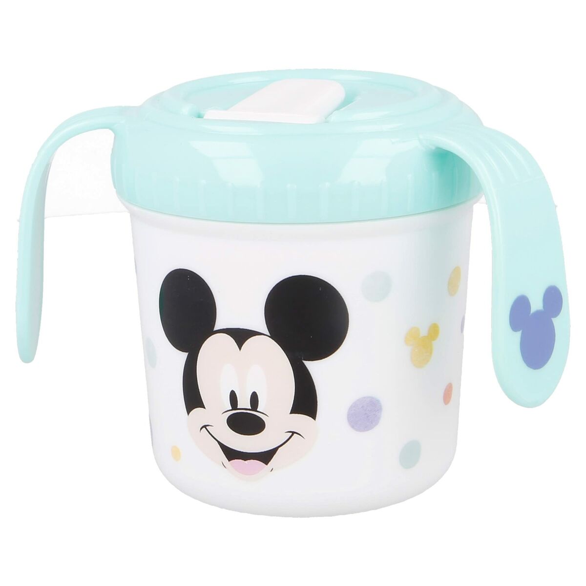 Trainingsglas Mickey Mouse Cool Like mit Griffen 250 ml