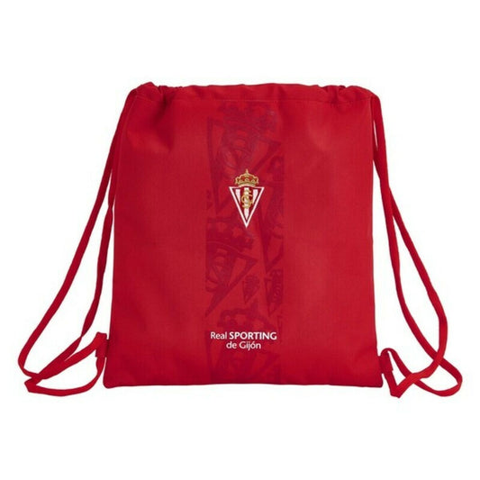 Rucksack mit Schnüren Real Sporting de Gijón Rot