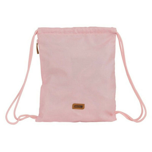 Rucksack mit Schnüren Safta Pink