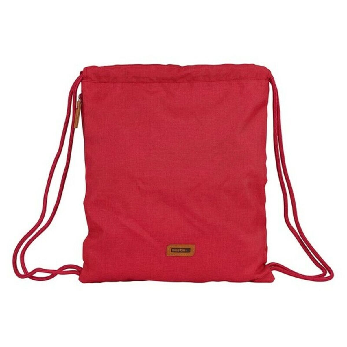 Rucksack mit Schnüren Safta Maroon