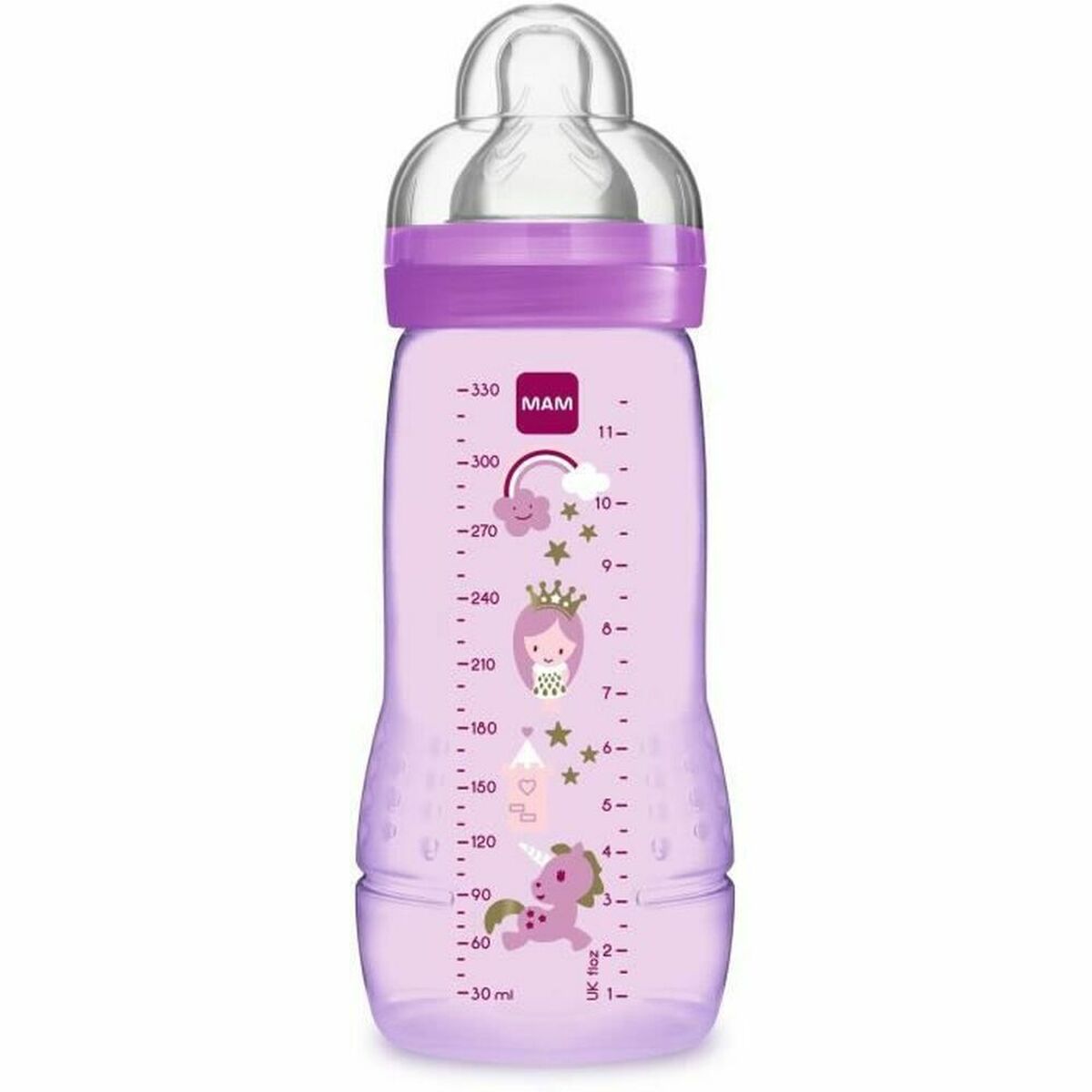 Anti-Kolik-Flasche MAM Easy Active Pink (Restauriert A)