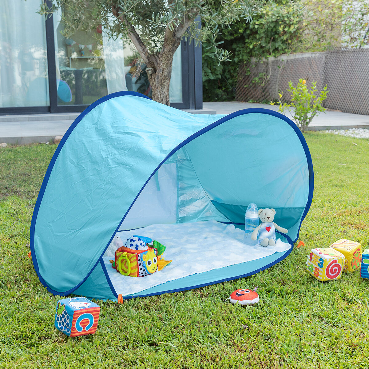 Children’s Beach Tent with Pool Tenfun InnovaGoods Blue (Refurbished B)